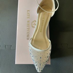 Kate Whitcomb wedding shoes